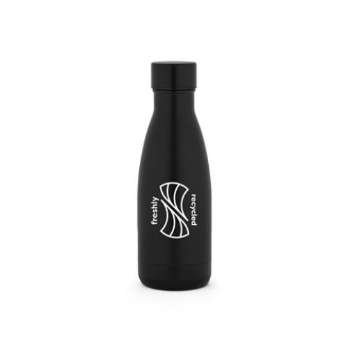 Thermosfles van 90% gerecycled roestvrij staal 400 ml Rebuffon s