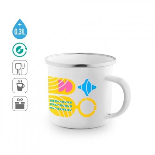 Gotze Sub Emaille-Tasse