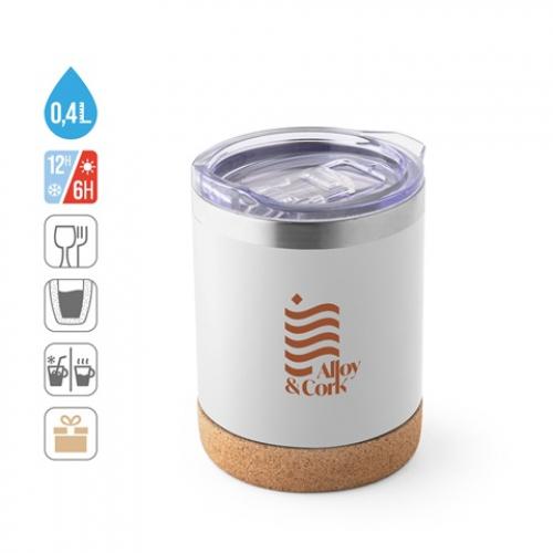 Roestvrijstalen reisbeker 400 ml Solberg tumbler