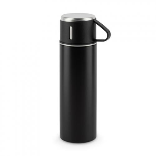 Doublewalled stainless steel bottle 90% recycled with matte finish 490 ml Comaneci