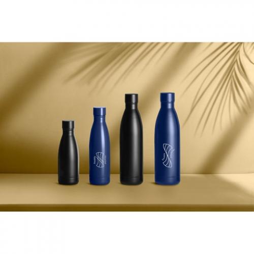 Dubbelwandige roestvrijstalen fles 90% gerecycled 1l Rebuffon xl