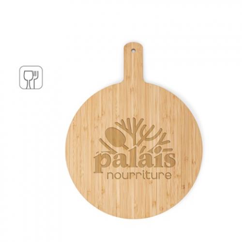 Round shaped bamboo serving board Cheesano