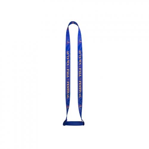 Polyester sublimation lanyard with silicone cup holder Bolton