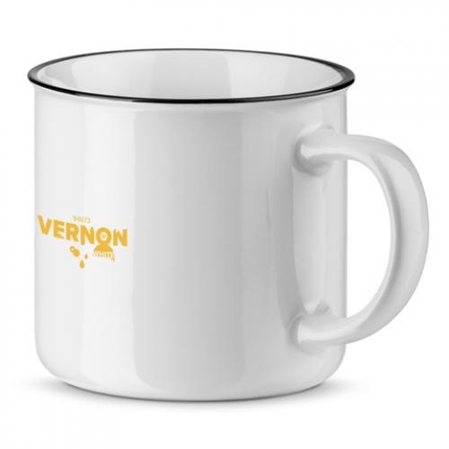 Tasse aus keramik 360 ml Vernon white