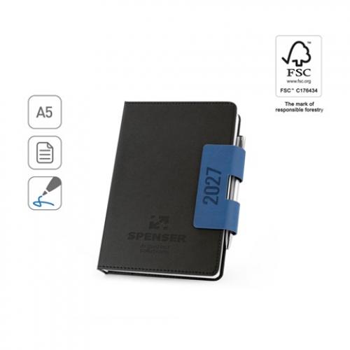A5 diary with a pu hardcover Spenser a5