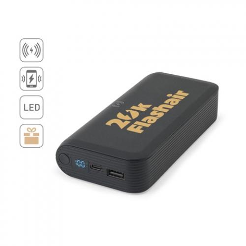 mah power bank in recycled abs 100% rabs with 15w superfast wireless charger Becker 20