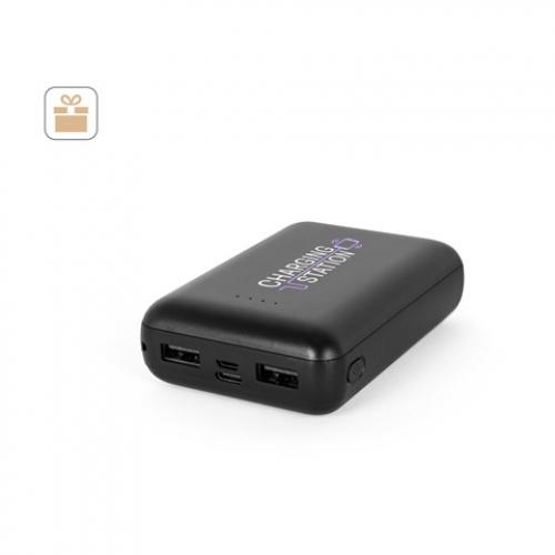 Powerbank 10000 mah in gerecycled abs 100% rabs Leakey 10
