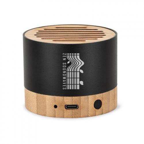 Draagbare speaker van gerecycled aluminium 100% ral met een batterijduur van 3 uur Ferdinand