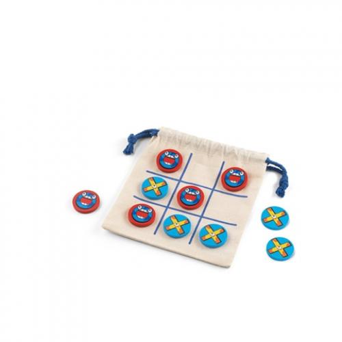 Klassiek 10delig houten boterkaaseneieren spel Crosses