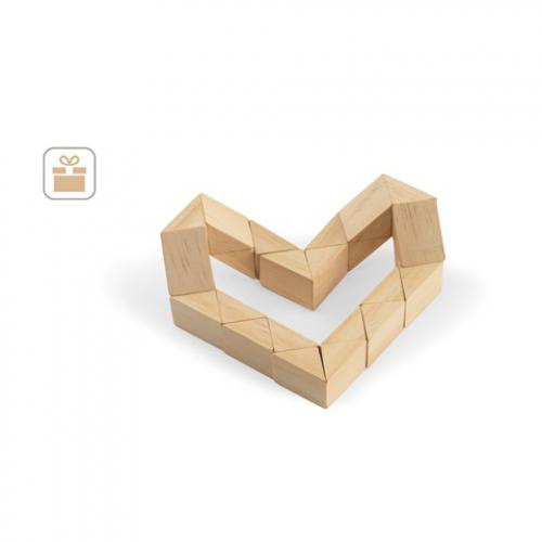 Wooden puzzle with 24 pieces Thinko