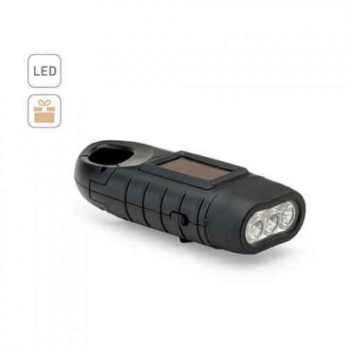 Compact 05 w abs torch with 3 white leds with 90 lumens Solarky