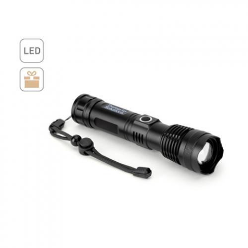 Oplaadbare 10w zaklamp gemaakt van aluminium 100% ral Yvian