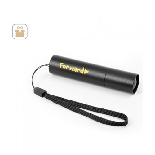 Oplaadbare zaklamp gemaakt van gerecycled aluminium 100% ral met 30 mm uitschuifbare punt Bruce