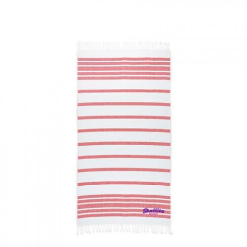 Beach towel in cotton 70% recycled and polyester 30% recycled 180 gm² Sardenha