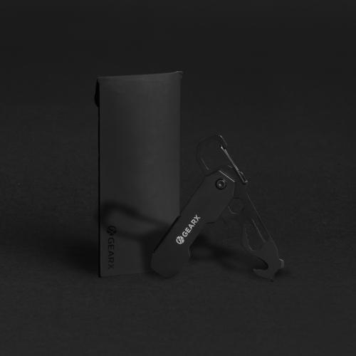 Gear X opvouwbare EDC-tool met karabijnhaak en pakket opener