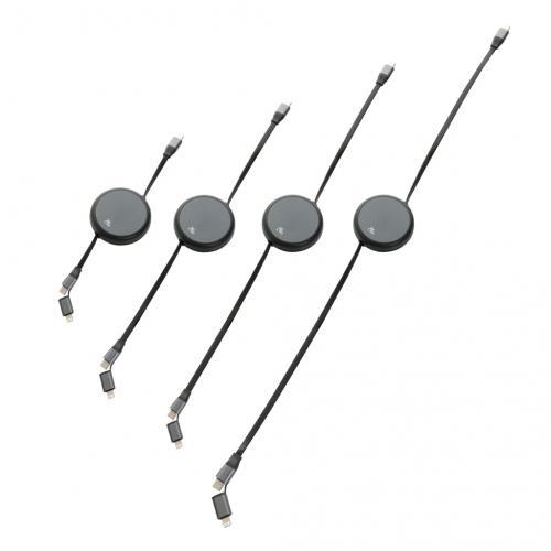 Terra recycled aluminum uittrekbare 240W kabel