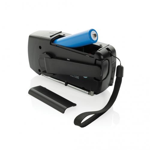 RescueWave noodradio van RCS gerecycled plastic