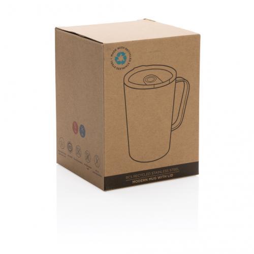 Tasse aus recyceltem Edelstahl RCS Vakuum mit Griff