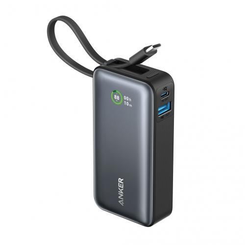 Anker Nano Powerbank 30 W, met ingebouwde USB-C-kabel
