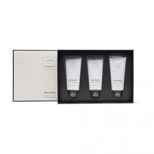VINGA x TGL giftset voor lichaamsverzorging