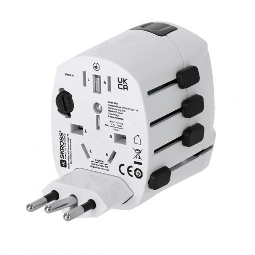 Universal reise adapter skross PRO 3-POLE