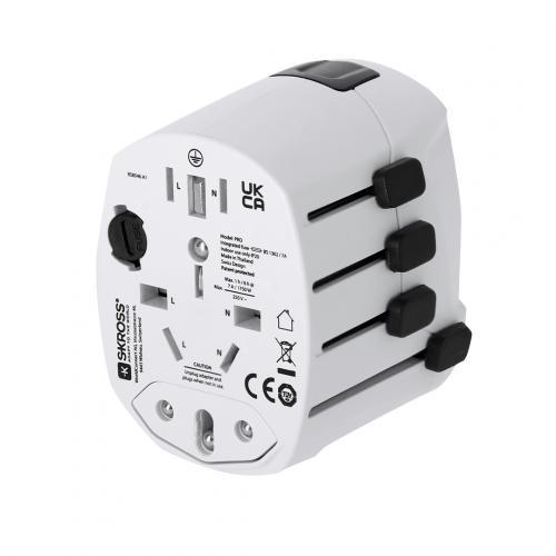 Universal reise adapter skross PRO 3-POLE