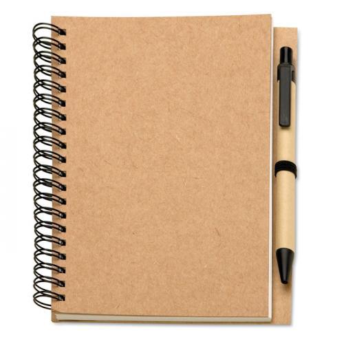 B6 recyceltes notizbuch 70 seiten Bloquero