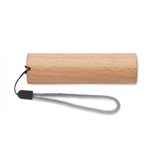 Oplaadbare zaklamp beukenhout Lite