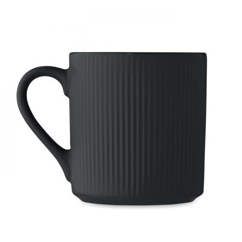 Keramikbecher matt 340ml Ribmug