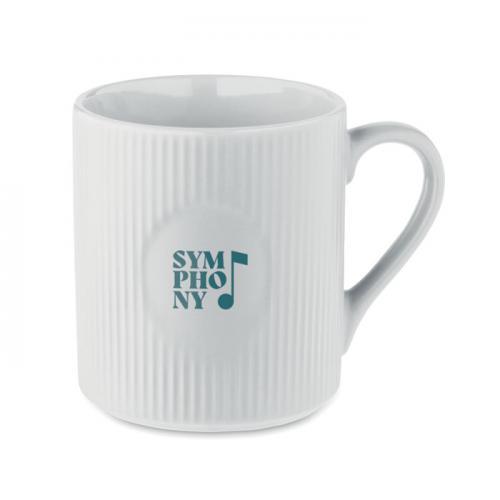 Keramikbecher matt 340ml Ribmug