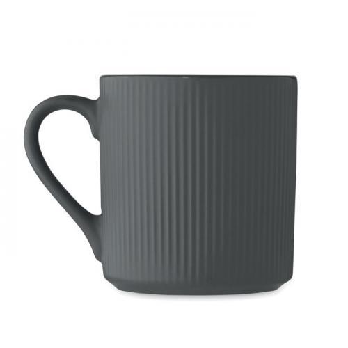 Keramikbecher matt 340ml Ribmug