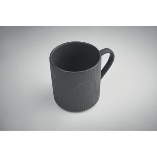 Keramikbecher matt 340ml Ribmug