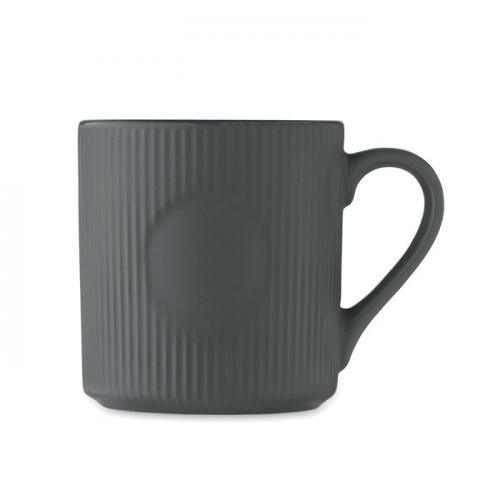 Keramikbecher matt 340ml Ribmug