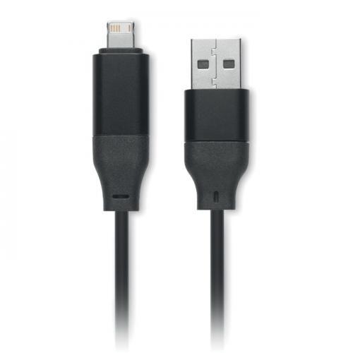 Sleutelhanger met 4-in-1 60w kabel Bule