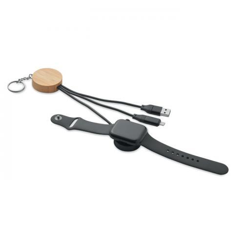 Sleutelhanger met 4-in-1 60w kabel Bule