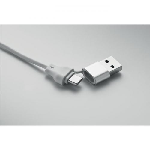 Sleutelhanger met 4-in-1 60w kabel Bule