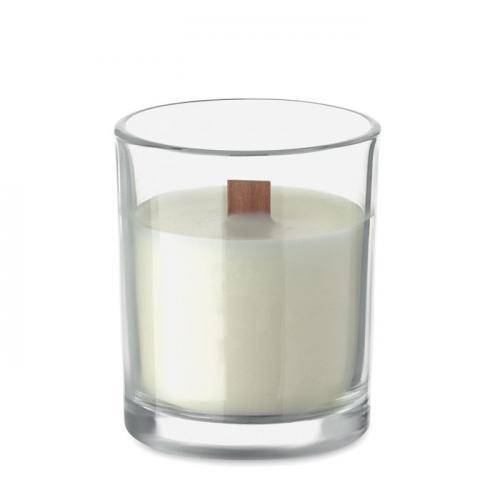 Kerze aus pflanzenwachs 80 g Kivas wood