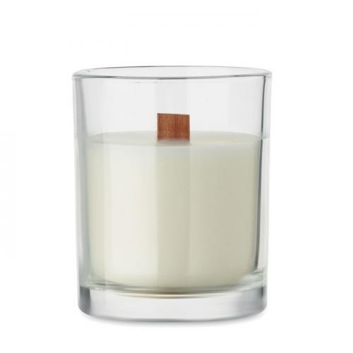 Kerze aus pflanzenwachs 80 g Kivas wood