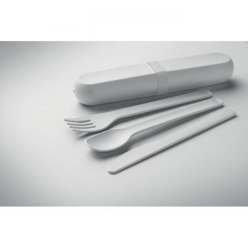 Bestekset en koker in pla Biteful