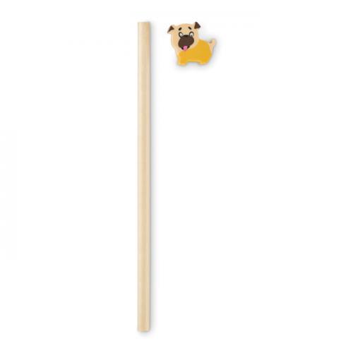 Holzbleistift mit radiergummi Circo