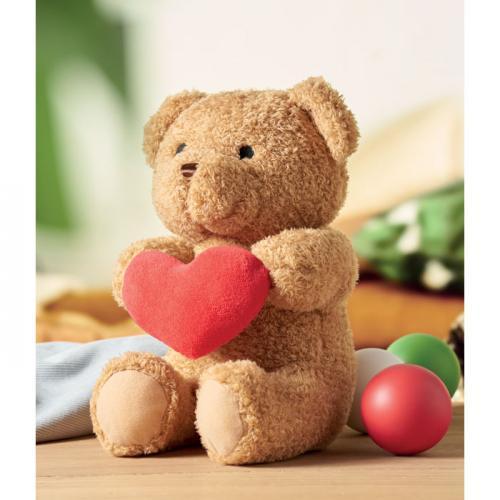 Teddybär mit herz 23cm Snuggle