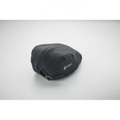 Newsboy-Kappe 335 g m² Blind peak