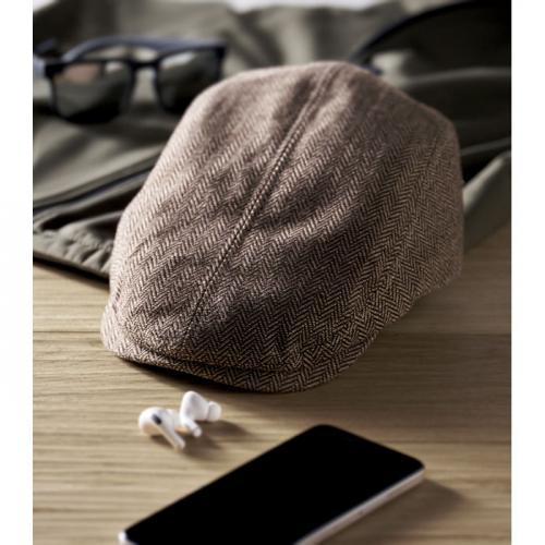 Newsboy-Kappe 335 g m² Blind peak