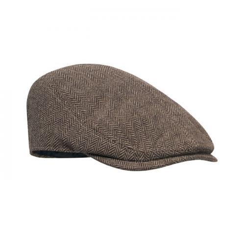 Newsboy-Kappe 335 g m² Blind peak