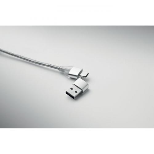 5-In-1 laadkabel sleutelhanger Hublue