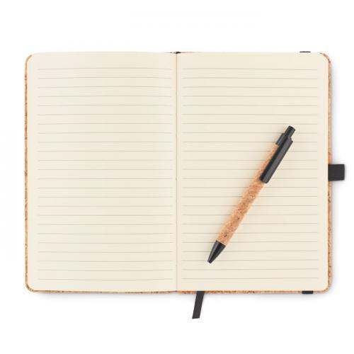 Din a5 notizbuch kork Suber set