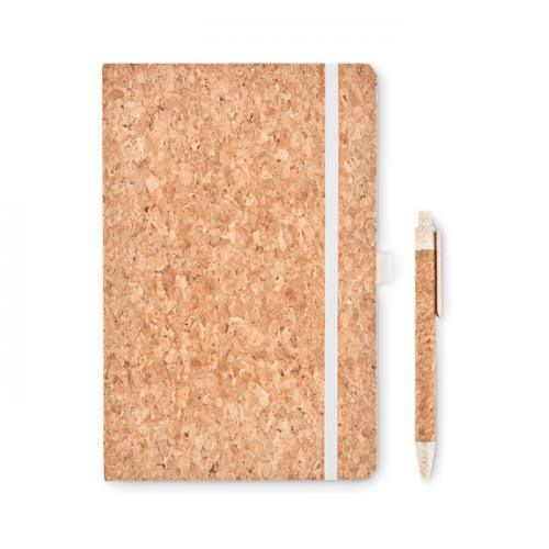 Din a5 notizbuch kork Suber set