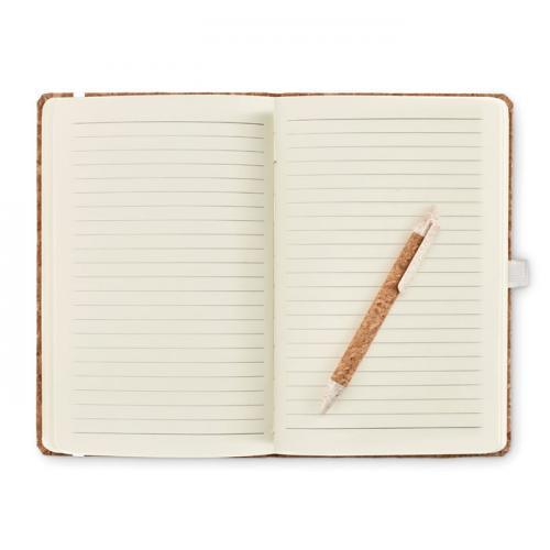 Din a5 notizbuch kork Suber set