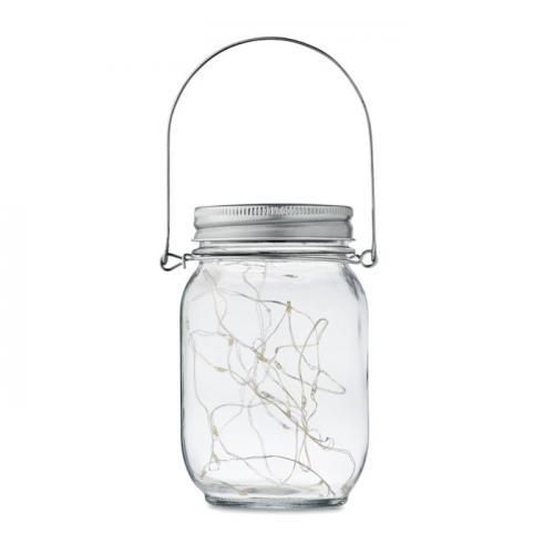 Solar-Licht im glas Pot lamp