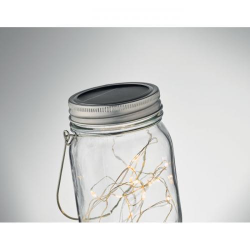 Solar-Licht im glas Pot lamp